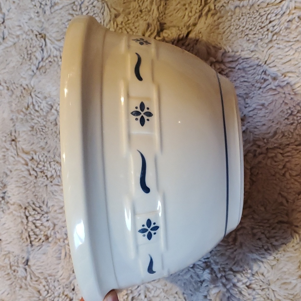 Longaberger Woven Traditions Blue Bowl